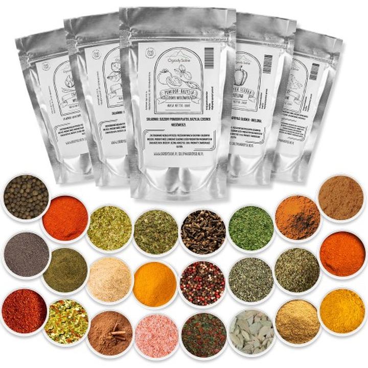 Naturalne przyprawy bez soli