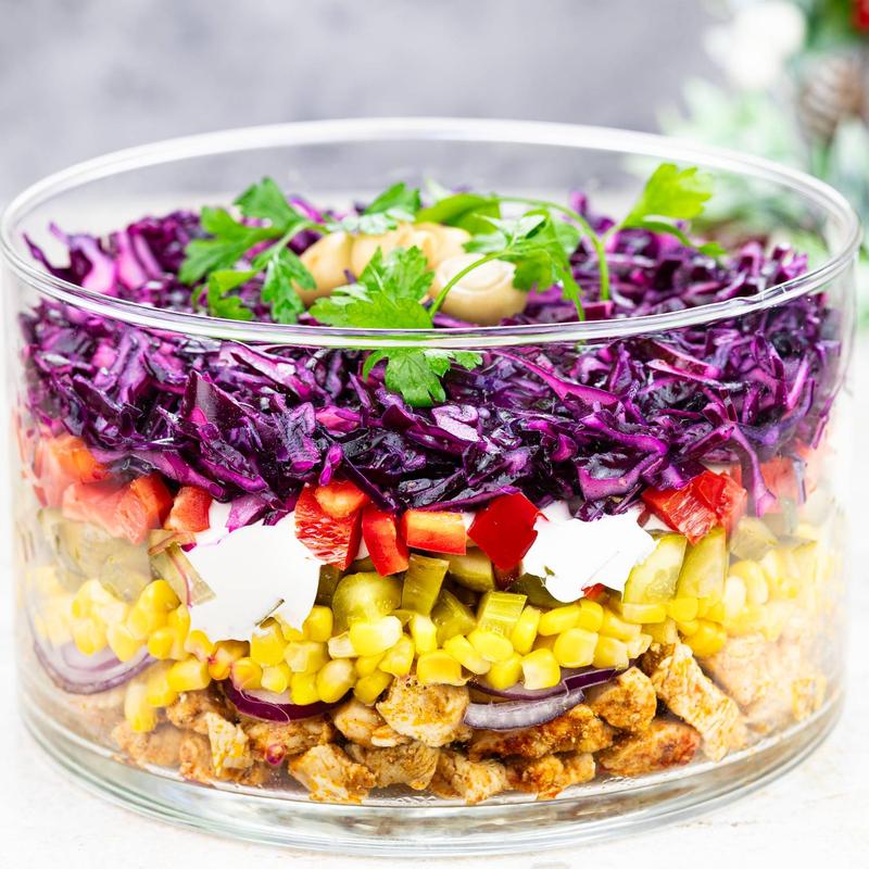 Sezonowe warzywa w sałatkach