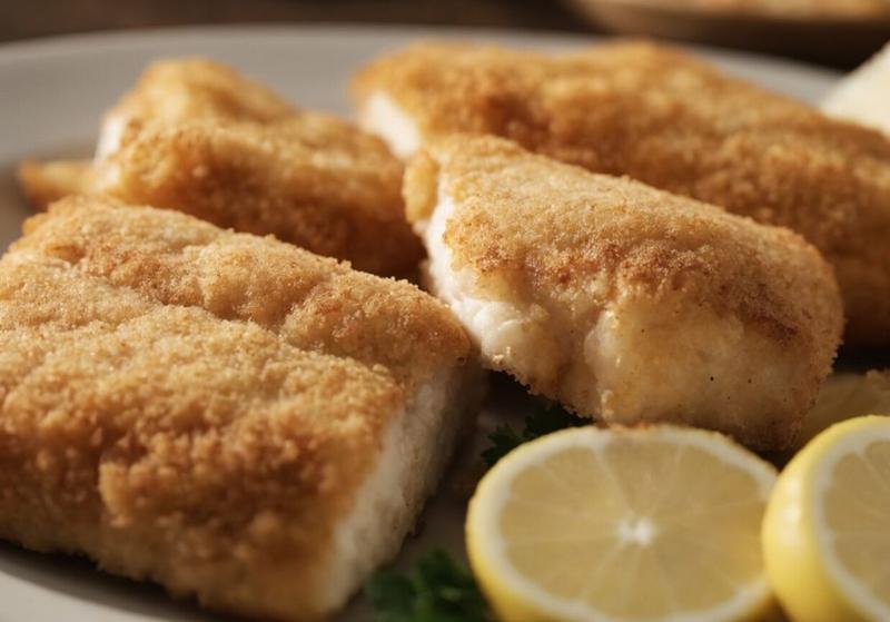 Smażenie dorsza na patelni