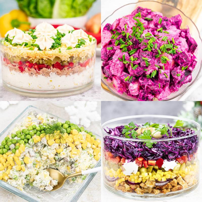 Tradycyjne sałatki z nowoczesnym twistem