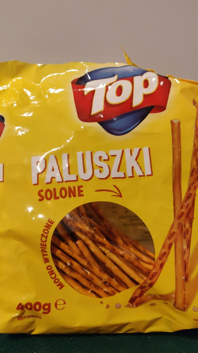 Paluszki solone a waga