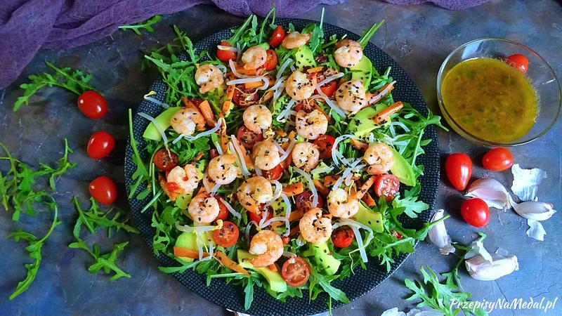 Przyprawy do sałatek z krewetkami