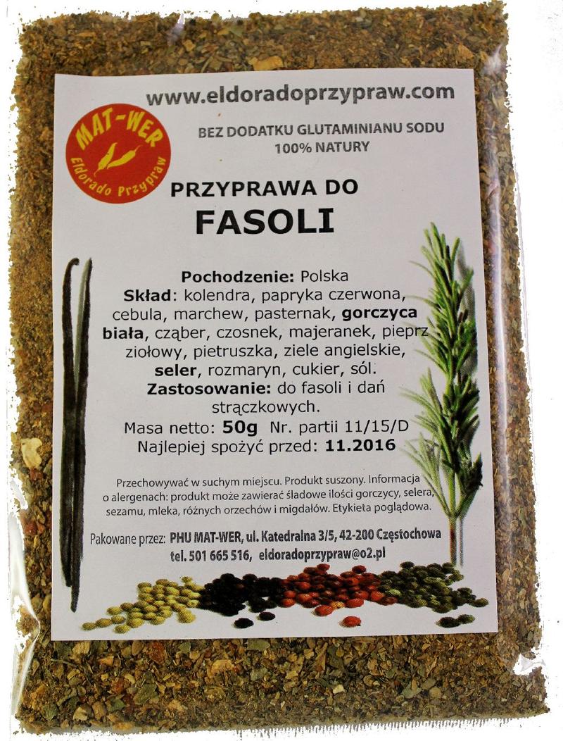 Kombinacje przypraw do fasoli