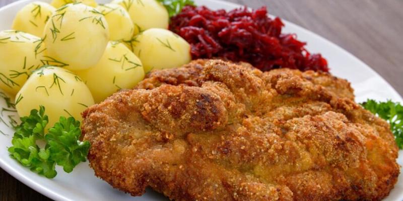 Temperatura smażenia kotleta schabowego