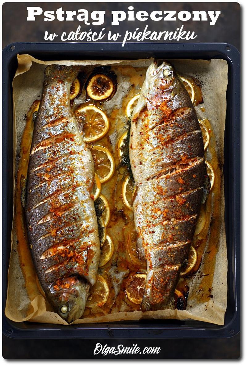 Czas i temperatura pieczenia pstrąga