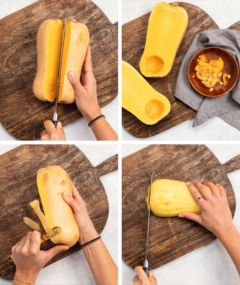 Pieczenie dyni do zupy