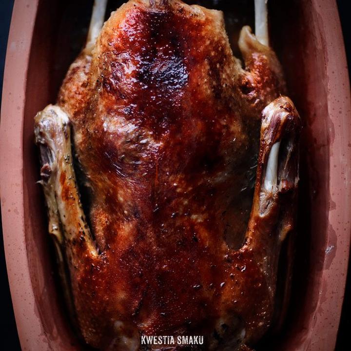 Pieczenie gęsi w kawałkach