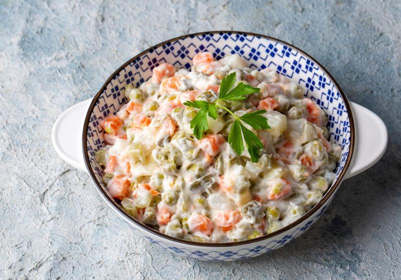 Sałatka jarzynowa bez majonezu