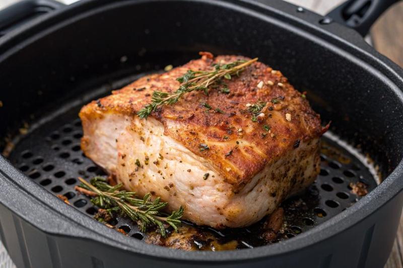 Solenie karkówki przed smażeniem