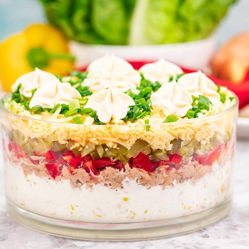 Sałatki na stół wigilijny