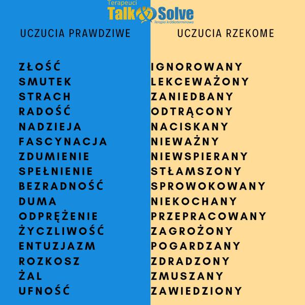 Emocje w życiu